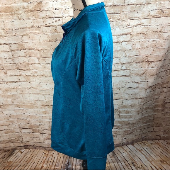 Soybu 1/2 Zip Print Jacket Top XXL - Picture 3 of 6